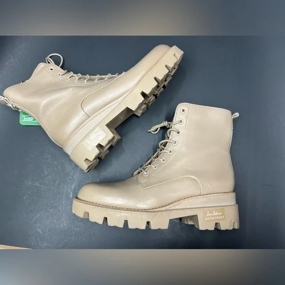 SAME EDELMAN Garret Ivory Leather boots, NEW - Picture 7 of 13